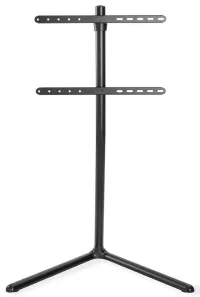 Suporte de TV de chão NEDIS 49 - 70" 40 kg design alça antiderrapante em forma de V com fecho de encaixe alumínio aço preto (1 of 5)