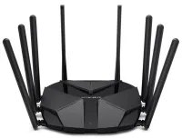 TP-Link MERCUSYS MR90X AX6000 Wi-Fi-маршрутизатор с двумя точками доступа 3x GLAN 1x 25GWAN GLAN 1148 Мбит/с 24 4804 Мбит/с 5 ГГц (1 of 4)