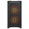 COUGAR PC Case MX600 Black Mini Tower Mesh Front Panel 2 x 160mm + 1 x 120mm Fans Transparent Left Panel thumbnail (11 of 23)