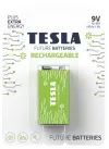 TESLA OPLAADBARE+ oplaadbare batterij 9V Ni-MH 250mAh 9V (HR9V blister) 1 st thumbnail (1 of 1)