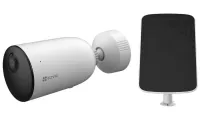 EZVIZ set IP camera CB3 bullet Wi-Fi 2Mpix protection IP65 lens 28 mm H.265 IR illumination 15m white+solar panel D (1 of 8)