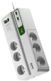 APC Surge Protector Essential SurgeArrest PM6U-FR 6 Sockets 2x USB