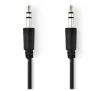 NEDIS cable jack 35 mm - jack 3,5 mm negro 1m thumbnail (1 of 1)