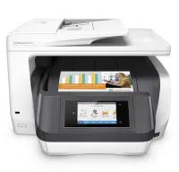 HP OfficeJet Pro 8730 A4 24 20 strani na minuto tiskanje+skeniranje+kopiranje+faks 1200x1200 LCD USB LAN WiFi ADF Duplex črno-belo (1 of 5)