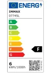 IMMAX NEO LITE SMART LED bulb E14 6W RGB+CCT color and white dimmable Wi-Fi P45 TUYA thumbnail (2 of 5)