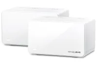 Système WiFi TP-Link Mercusys Halo H90X (paquet de 2) WiFi 6 AX6000 1x 2,5GLAN 2x GLAN (1 of 3)