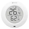 Sensor de temperatura inteligente e higrômetro EZVIZ T51C Zigbee 3.0 alcance 200m vida útil bateria de 1 ano CR2450 branco