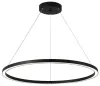 Suspensão IMMAX NEO FINO SMART 1 círculo 80cm 60W preto Zigbee 3.0 TUYA