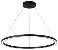 IMMAX NEO FINO SMART závesné svietidlo 1 kruh 80cm 60W čierne Zigbee 3.0 TUYA (1 of 6)