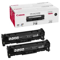 Canon originální toner CRG-718BK 2-pack LBP-7200 7660 7680 MF-80x0 MF724 K Černé (1 of 1)