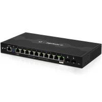 Ubiquiti EdgeRouter 12 - 10x Gbit RJ45-port 2x SFP-port 1x PoE In 1x PoE Out 24V (1 of 5)