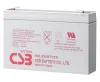 Batterie de secours CSB Pb VRLA AGM 6V 9Ah (HRL634W F2)