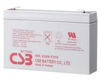 CSB Pb backup batteri VRLA AGM 6V 9Ah (HRL634W F2) (1 of 2)