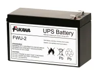 FUKAWA blybatteri FWU2 til UPS APC erstatningsbatteri til RBC2 12V 7,2Ah levetid 5 år (1 of 1)