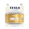 Лужна батарея TESLA GOLD+ AAA (LR03 мікроолівець блістер) 4 шт. thumbnail (1 of 1)