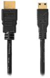 NEDIS High Speed HDMI cable with Ethernet HDMI connectors - HDMI mini 4K black 5m thumbnail (2 of 2)