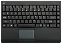 Adesso WKB-4110UB безжична клавиатура 2.4GHz мини тъчпад USB черен US оформление (1 of 5)