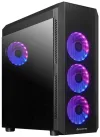 CHIEFTEC MidT Scorpion 4 GL-04B-OP ATX 2x USB3.0 1x USB2.0 4x120mm ventilador ARGB lateral transparente negro thumbnail (1 of 7)