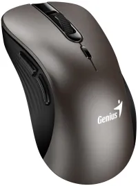 GENIUS Ergo 8100S Champagne Titanium 1600 dpi wireless 6 pulsanti silenzioso titanio (1 of 2)