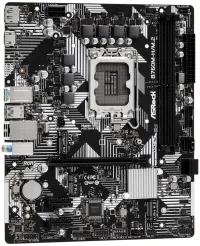 ASRock B760M-H M.2 Intel B760 LGA1700 2x DDR5 2x M.2 HDMI DP USB-C mATX (1 of 4)