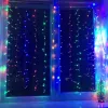 COLORWAY LED гирлянда вътрешна 300 LED дължина 3 x 3m многоцветен AC 220V thumbnail (3 of 9)