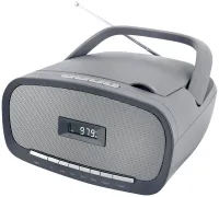 Soundmaster SCD1900 CD MP3 USB FM AUX IN Argento (1 of 4)