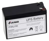 FUKAWA blybatteri FWU110 til UPS APC erstatningsbatteri til RBC110 levetid 5 år (1 of 1)