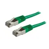 XtendLan Patch cable Cat 6A SFTP LSFRZH 1m green thumbnail (1 of 1)