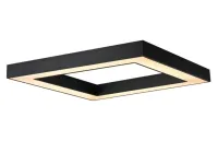 IMMAX NEO CANTO SLIM SMART ceiling light 80 x 80cm 60W black Zigbee 3.0 TUYA (1 of 6)