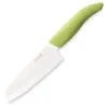 Coltello in ceramica KYOCERA con lama bianca lama lunga 14 cm manico in plastica verde thumbnail (1 of 1)