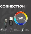 CANYON Gaming kuulokkeet Shadder GH-6 RGB taustavalo USB + 3,5 mm jakki 2 m kaapeli valkoinen thumbnail (8 of 8)