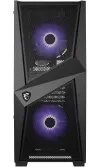 MSI калъф MAG FORGE 100M без източник на захранване ляво закалено стъкло 2x 120 mm RGB вентилатор 2x USB3.0 1x 120 mm вентилатор черен thumbnail (3 of 5)