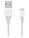 Cábla Sonraí Swissten Micrimhilseogra Usb 1.5 M Bán (65Mm)