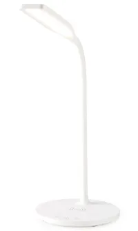 NEDIS LED-lampa Qi-laddning 10W 100 - 240V naturlig kall varmvit dimbar 350lm 2700 - 6500K vit (1 of 6)