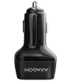 Быстрое автомобильное зарядное устройство AXAGON PWC-PQ38 1x USB-C 1x USB-A PD3.0 QC3.0 AFC FCP Apple 38W thumbnail (1 of 2)