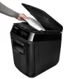 Измельчитель FELLOWES AutoMax 150 C сечение 4х38 мм объем корзины 32 л уровень секретности Р-4 (конфиденциально) черный thumbnail (6 of 6)