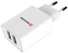 Adaptador De Red Swissten Smart Ic 2X Usb 21A Cable De Alimentación + Datos Usb Lightning 1.2 M Blanco thumbnail (1 of 1)