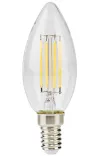 NEDIS Ampoule LED E14 bougie 45 W 220 V 470 lm 2700 K dimmable blanc chaud style rétro clair thumbnail (1 of 2)