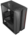 CRONO cabinet Mini Tower PCC-200-1 without power supply without fans 1x USB 3.0 2x USB 2.0 black thumbnail (3 of 4)