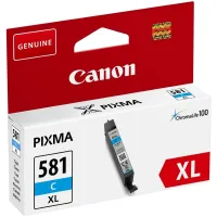 Canon Original Tënt Patroun CLI-581C XL Cyan 83ml fir Canon PIXMA TR7550TR8550TS6150TS6151 (1 of 1)