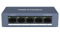 HIKVISION Switch DS-3E0105-O 5x Port 10 100Mbps RJ45 Ports 1 Gbps Stromversorgung 5 VDC (1A) (1 of 2)