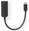 NEDIS кабелен адаптер USB 3.2 Gen 1 USB-C щепсел - RJ45 гнездо кръгло черно 20см thumbnail (3 of 3)