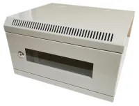 XtendLan Cabinet 10" 4U 280x350 grau verglaste (1 of 5)