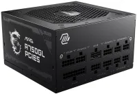 MSI източник MAG A750GL PCIE5 750W ATX3.0 акт. PFC общо 7 години. гаранция 120 мм вентилатор модулно окабеляване 80PLUS Gold (1 of 4)