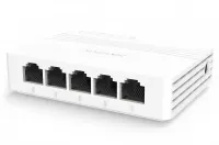 HIKVISION lüliti DS-3E0505D-E 5x port 10 100 Mbps RJ45 pordid 1 Gbps toiteallikas 5 VDC 0,6 A (1 of 3)