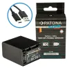 PATONA batterij voor foto Sony NP-FV100 3090mAh Li-Ion Platinum USB-C opladen thumbnail (1 of 3)