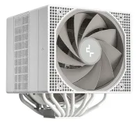 DEEPCOOL CPU охладител Assassin IV двойна кула 120 мм + 140 мм вентилатор 7x темп. както Intel, така и AMD тръби бели (1 of 5)