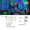 COLORWAY LED гирлянда вътрешна 300 LED дължина 3 x 3m многоцветен AC 220V thumbnail (2 of 9)