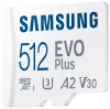 SAMSUNG EVO Plus 2024 MicroSDXC 512GB + SD-sovitin CL10 UHS-I U3 A2 V30 thumbnail (4 of 5)