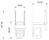 IMMAX NEO LITE SMART Сигурна външна камера CUBE PT Wi-Fi 2.4 и 5GHz 4MP ONVIF TUYA thumbnail (4 of 6)